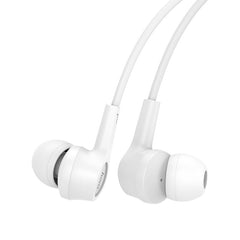 Hoco M50 Daintiness Universal Earphones - White