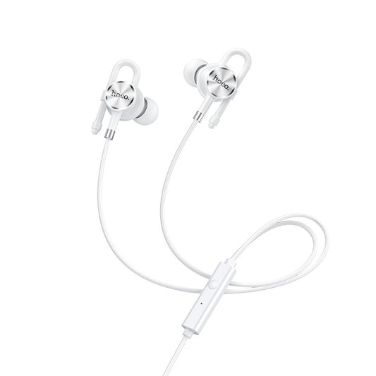 Buy Hoco M84 Perfection Earphones with Microphone 3.5mm - White from Vmart in Pakistan