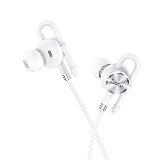 Buy Hoco M84 Perfection Earphones with Microphone 3.5mm - White from Vmart in Pakistan