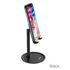 Hoco PH15 Tabletop Stand Aluminum Alloy Holder - Black