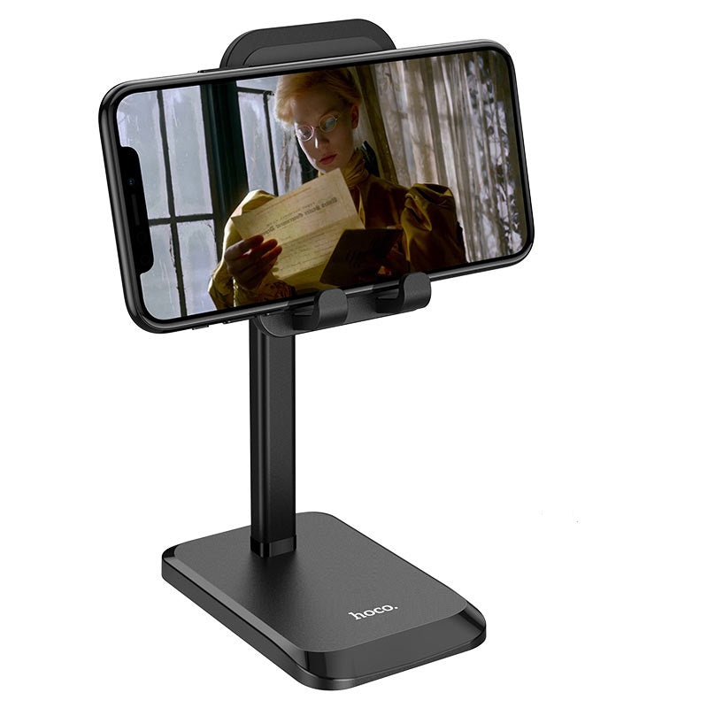 Hoco PH27 Stable Telescopic Tabletop Holder - Black