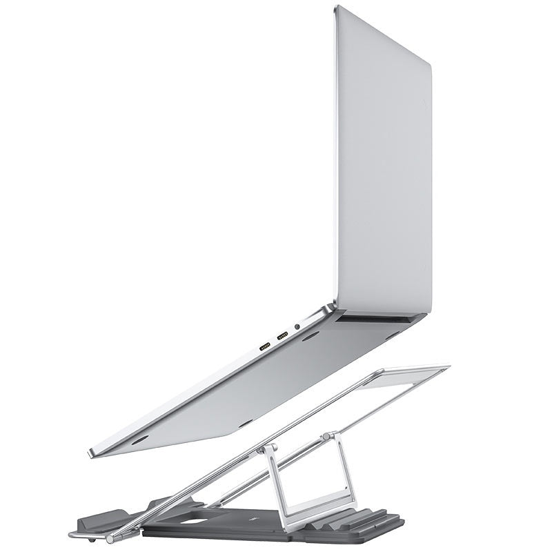 Hoco PH37 Excellent Folding Desktop Laptop Stand - Silver