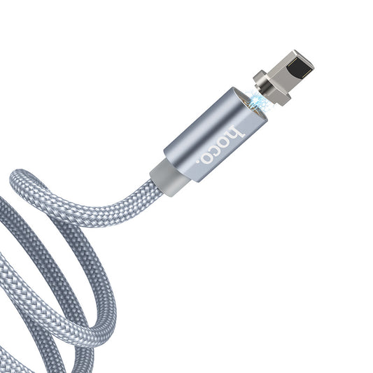 Buy Hoco U40A Magnetic USB to Lightning Charging Data Sync Cable from Vmart in Pakistan