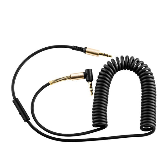 Buy Hoco UPA02 3.5mm to 3.5mm Coiled Audio AUX Cable from Vmart in Pakistan