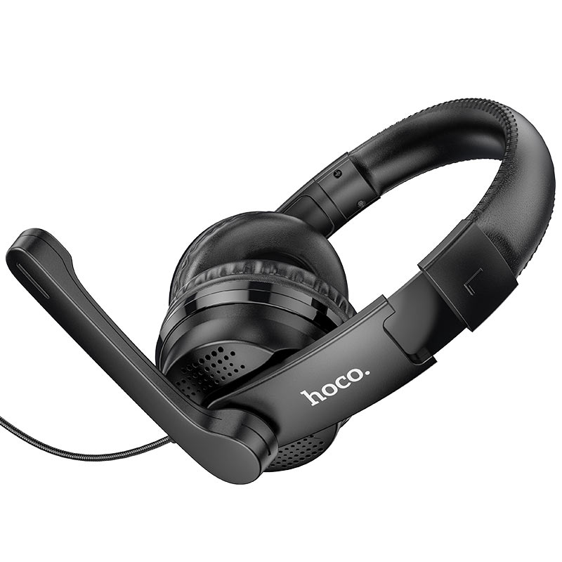 Hoco W103 Magic Tour Wired Gaming Headset - Black