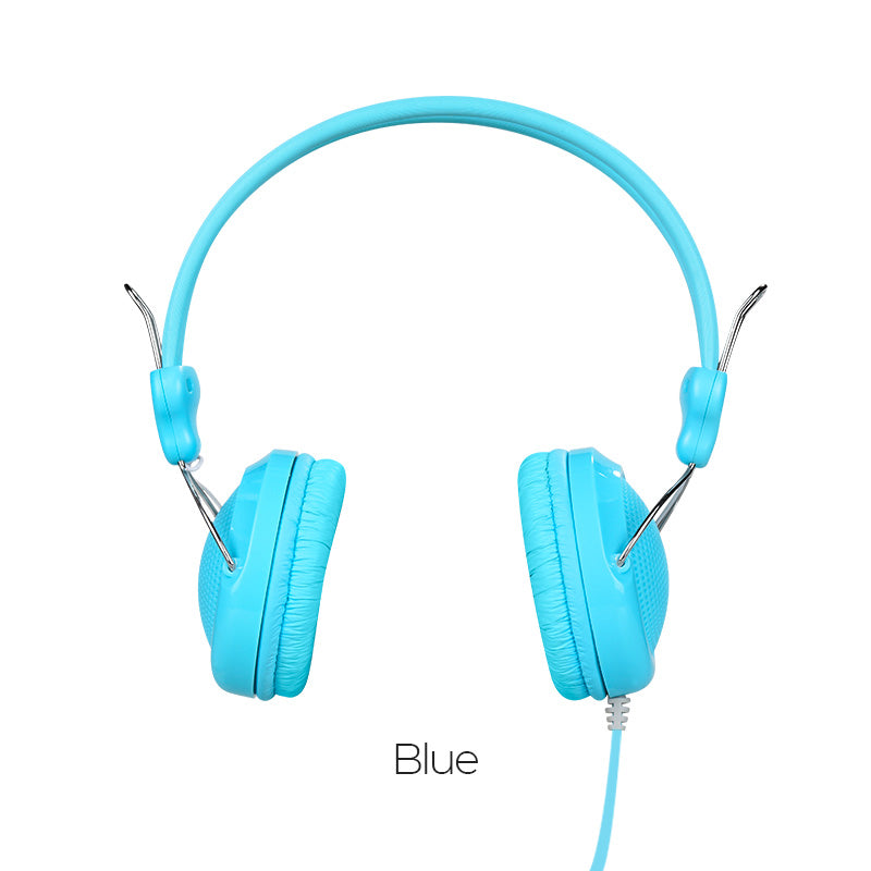 Hoco W5 Manno Headphone – Blue