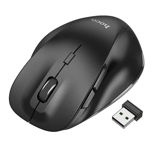 Buy Hoco GM24 Mystic Six-Button Dual-Mode Business Wireless Mouse Black from Vmart in Pakistan