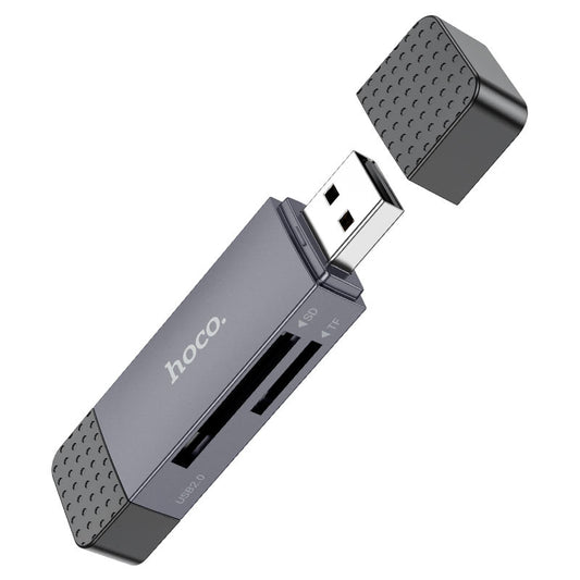 Buy Hoco HB45 Spirit USB-A + Type-C 2.0 Card Reader from Vmart in Pakistan