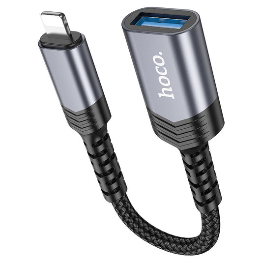Buy Hoco UA24 Lightning to USB-A female USB2.0 Adapter from Vmart in Pakistan