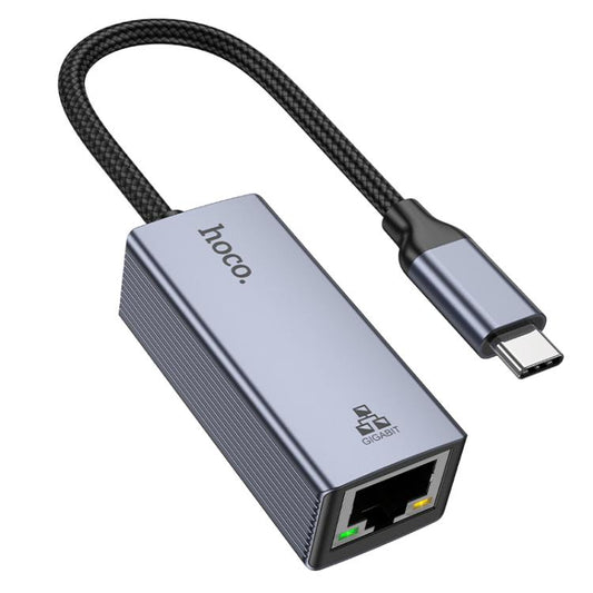 Buy Hoco UA37 Type-C to RJ45 Ethernet Adapter from Vmart in Pakistan