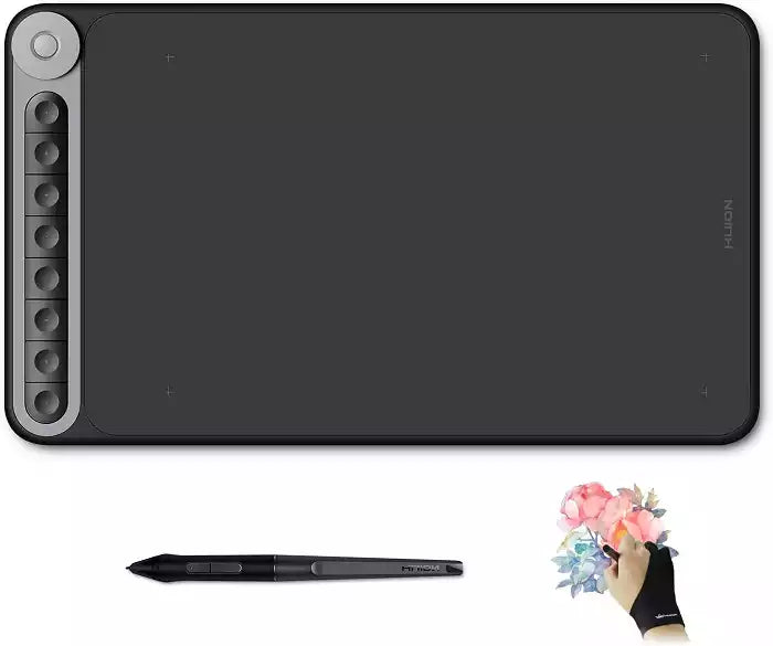 Huion Inspiroy Dial Q620M 10" x 6" Wireless Graphic Tablet