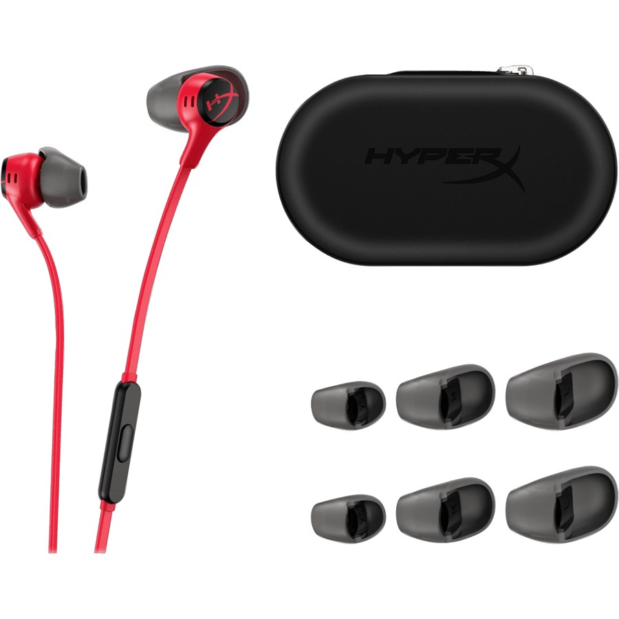 HyperX Cloud Earbuds II Red