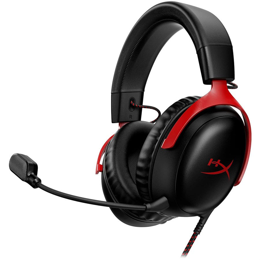 HyperX Cloud III Gaming Headset Black-Red