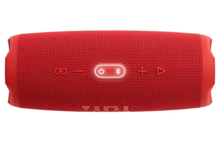 JBL Charge 5 Portable Waterproof Speaker with Powerbank - Red