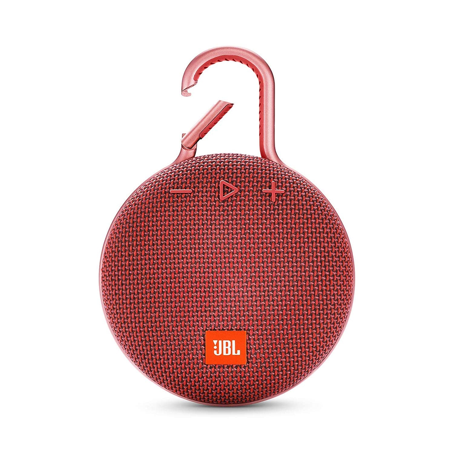 JBL CLIP 3 Portable Bluetooth Speaker - Red