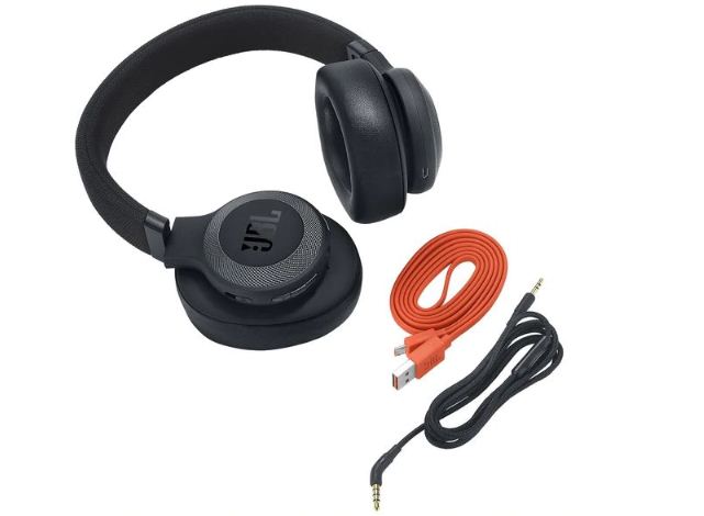 JBL E65BTNC Wireless Over-Ear NC Headphones - Black