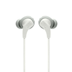 JBL Endurance Run 2 Wired Sports In-Ear Headphones White