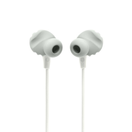 JBL Endurance Run 2 Wired Sports In-Ear Headphones White