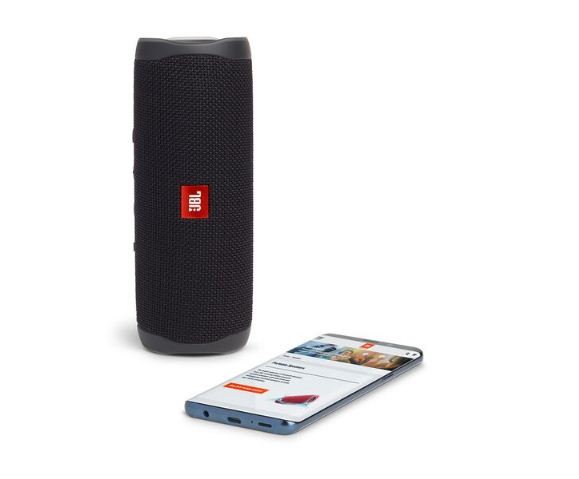 JBL Flip 5 Portable Waterproof Speaker - Black