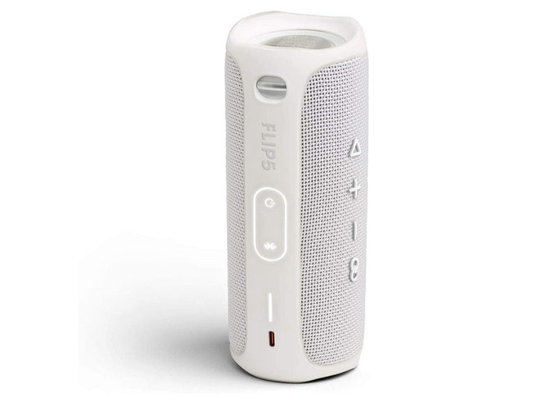 JBL Flip 5 Portable Waterproof Speaker - White