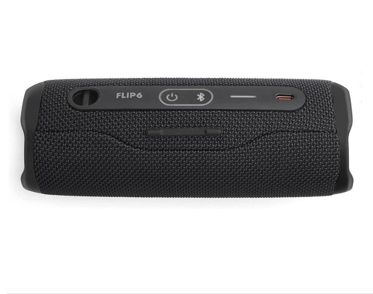 JBL Flip 6 Portable Waterproof Speaker - Black