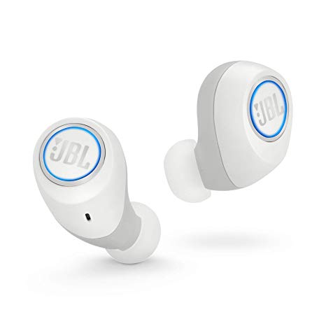 JBL Free X Truly Wireless in-Ear Headphones with Mic &amp; Remote (White)