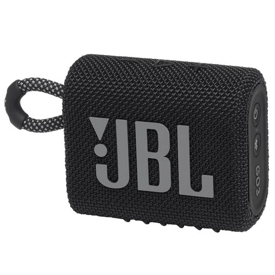 JBL GO 3 Portable Waterproof Speaker - Black