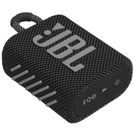 JBL GO 3 Portable Waterproof Speaker - Black