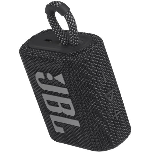 JBL GO 3 Portable Waterproof Speaker - Black