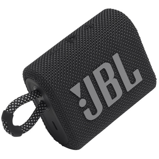 JBL GO 3 Portable Waterproof Speaker - Black