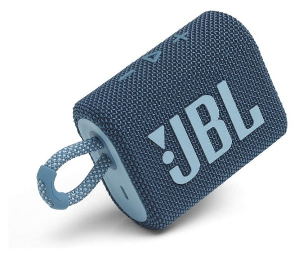 JBL GO 3 Portable Waterproof Speaker - Blue