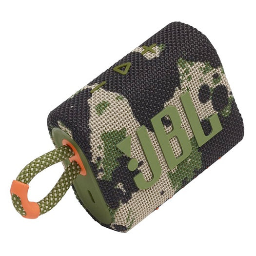 JBL GO 3 Portable Waterproof Speaker - Squad