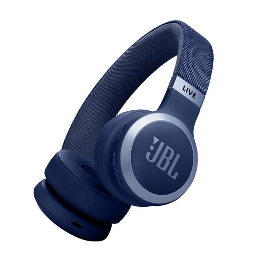 JBL Live 670NC Wireless On-Ear Headphones - Blue