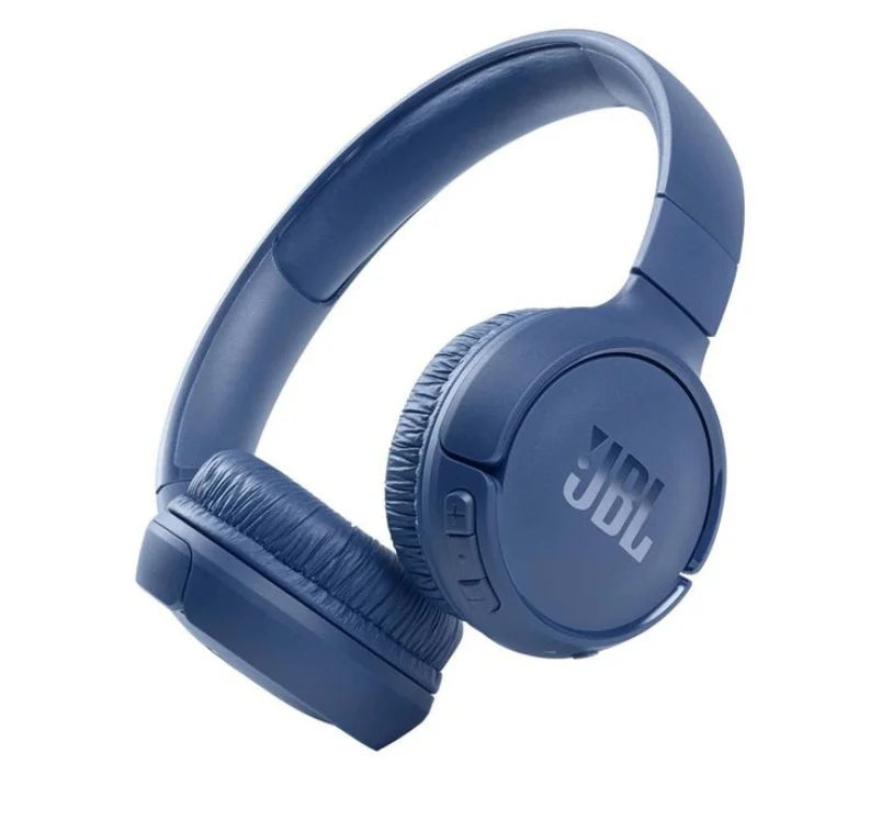 JBL T460BT Extra Bass Wireless On-Ear Headphones - Blue