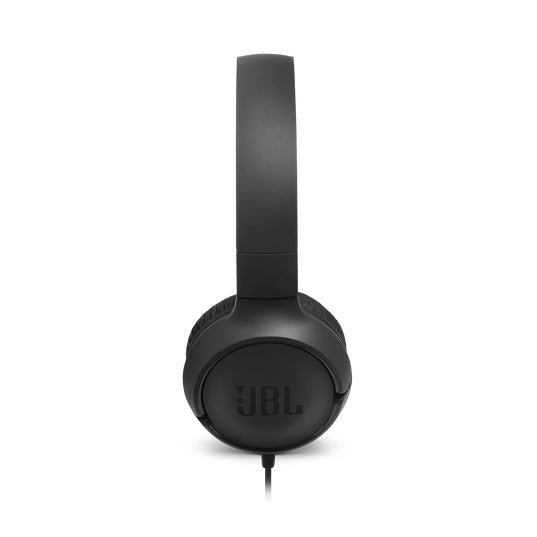 JBL Tune 500 Wired On-Ear Headphones - Black