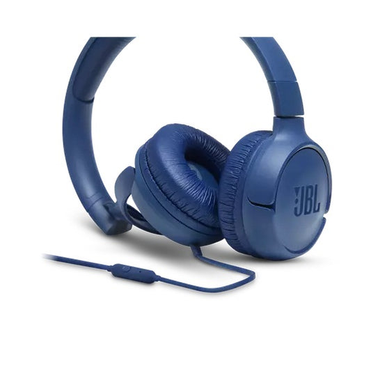 Buy JBL Tune 500 Wired On-Ear Headphones - Blue from Vmart in Pakistan