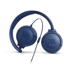 JBL Tune 500 Wired On-Ear Headphones - Blue