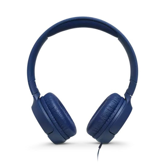 JBL Tune 500 Wired On-Ear Headphones - Blue