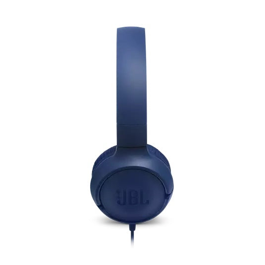 JBL Tune 500 Wired On-Ear Headphones - Blue