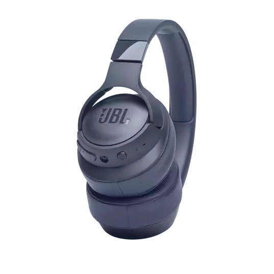 JBL Tune 710BT Wireless Over-Ear Headphones - Blue