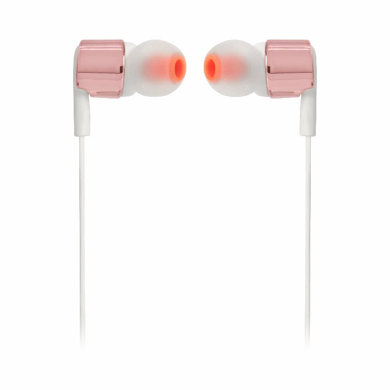 JBL Tune 210 In Ear Headphones (Rose Gold)