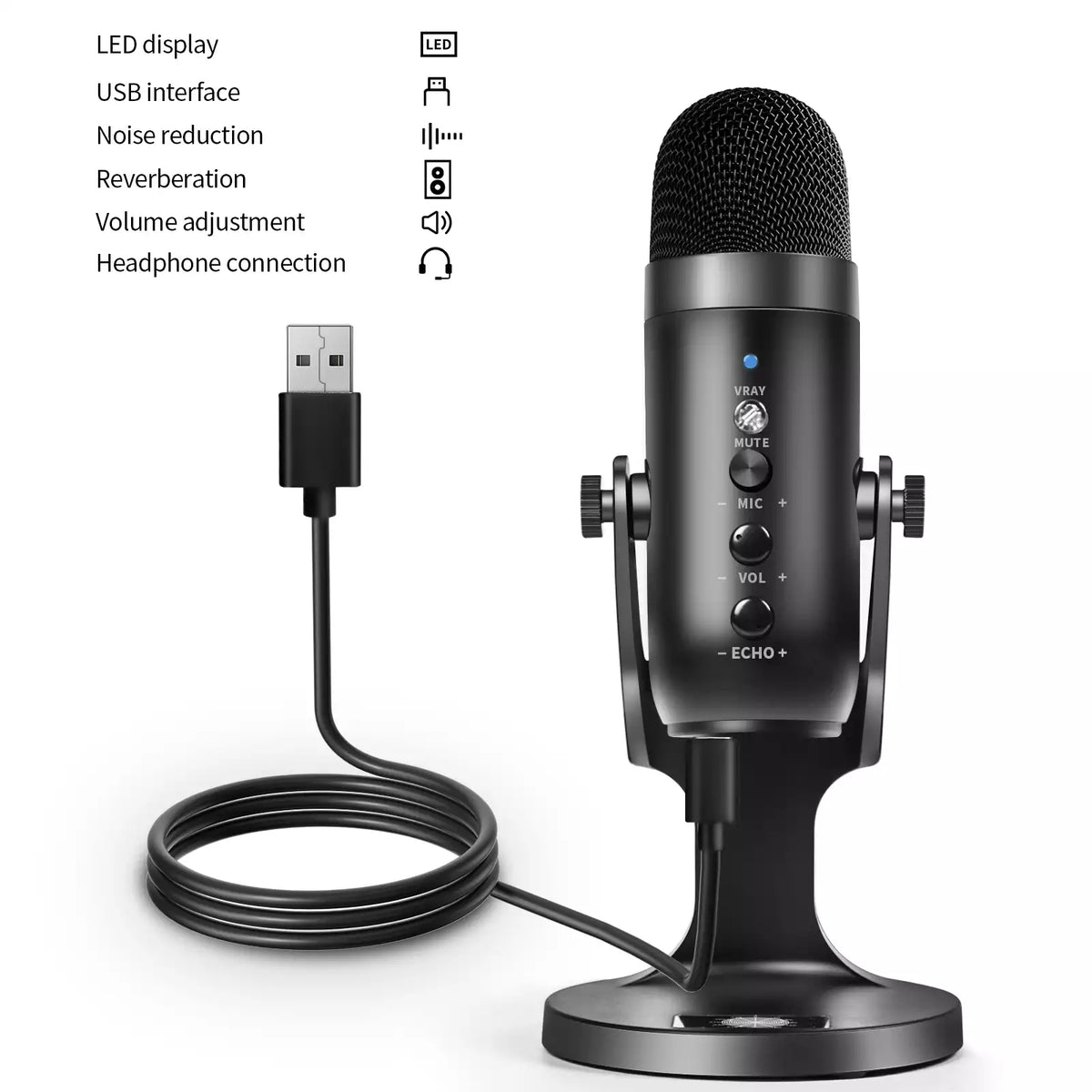 Jmary MC-PW8 Professional USB Microphone