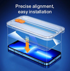 Buy Joyroom HD Tempered Glass Screen Protector with Tray for iPhone 13 Pro Max - 2 Pack from Vmart in Pakistan