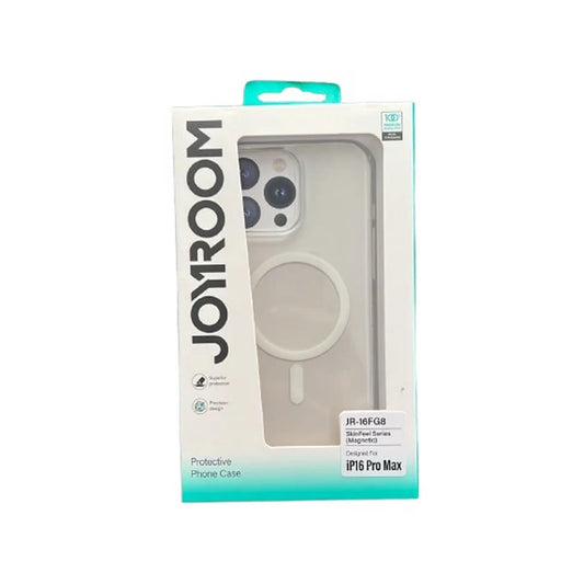 Buy Joyroom JR-16FG8 Magnetic Protective Phone Case for iPhone 16 Pro Max - Matte Transparent from Vmart in Pakistan