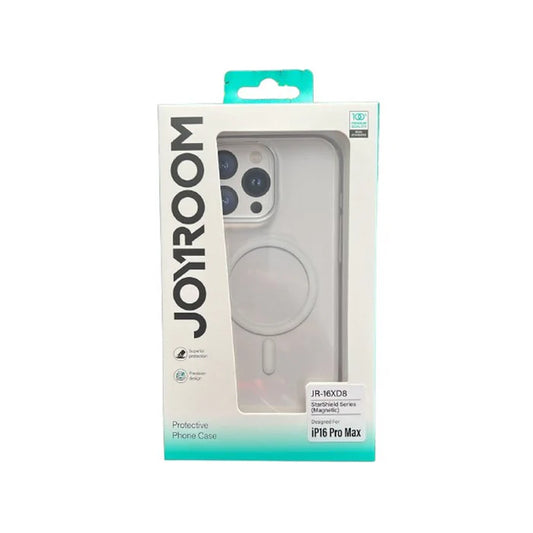 Buy Joyroom JR-16XD8 Magnetic Protective Phone Case for iPhone 16 Pro Max - Transparent from Vmart in Pakistan