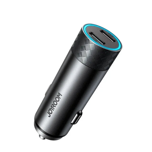 Buy Joyroom JR-CL13 50W Dual-port PD Car Charger - Gray from Vmart in Pakistan