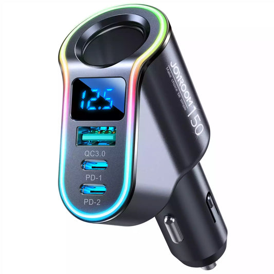 Buy Joyroom JR-CL21 150W 4-in-1 Car Charger from Vmart in Pakistan