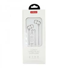 Joyroom JR-EL112 Conch Shape in-Ear Plastic Earphone - White