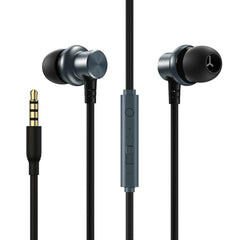 Joyroom JR-EL115 3.5mm Wired In-Ear Earphones - Grey