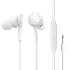 Joyroom JR-EW02 Wired Series In-Ear Wired Earbuds - White